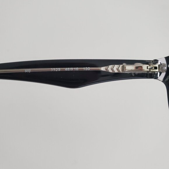 RAY BAN Frames Junior Eyewear RB 3529 48-16-130 Black & Silver Accents NEWER - Picture 7 of 11